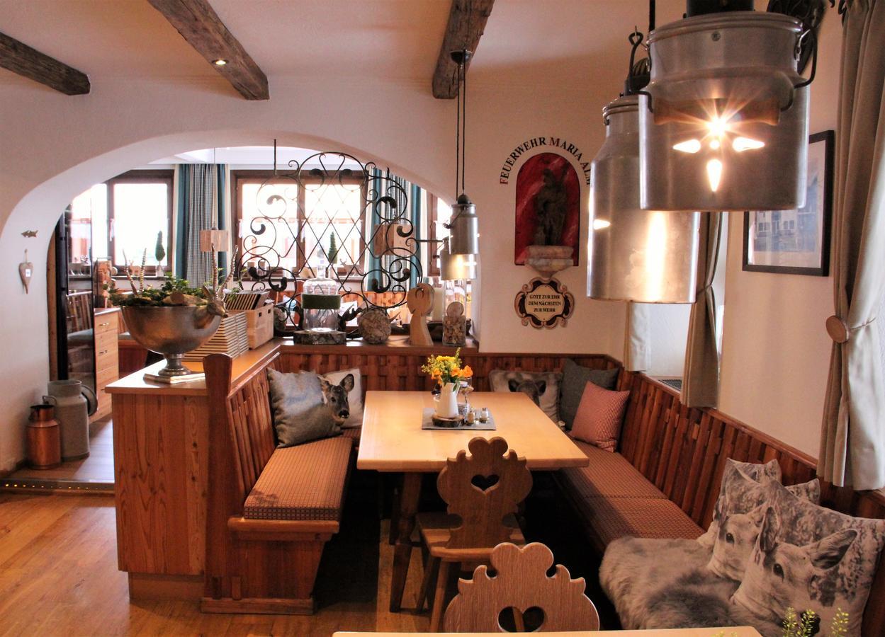 מריה אלם אם שטיינרנן מיר Moser-Hochkoenig Genuss Wirtshaus Hotel מראה חיצוני תמונה